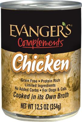 Grain-Free Chicken Canned Dog & Cat Food, 12.8-oz, case of 12