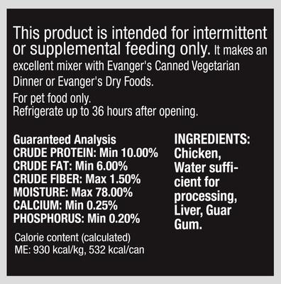 Grain-Free Chicken Canned Dog & Cat Food, 12.8-oz, case of 12