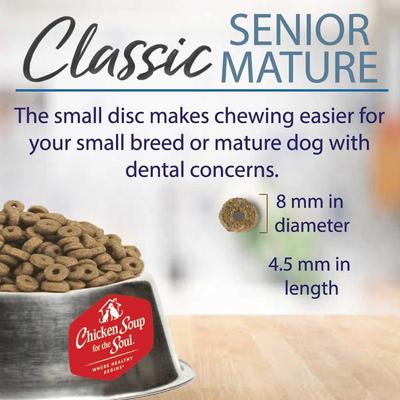 Mature & Senior Chicken, Turkey & Brown Rice Recipe Dry Dog Food, 28-lb bag