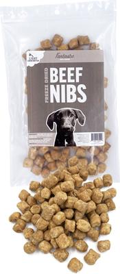 Freeze-Dried Beef Nibs Dog Treats, 3-oz bag