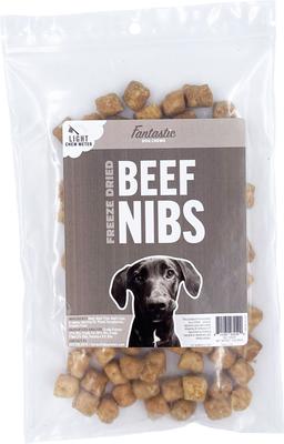 Freeze-Dried Beef Nibs Dog Treats, 3-oz bag