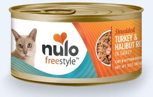 Bundle: Nulo Freestyle Turkey & Duck in Gravy + Freestyle Turkey & Halibut in Gravy Canned Cat Food