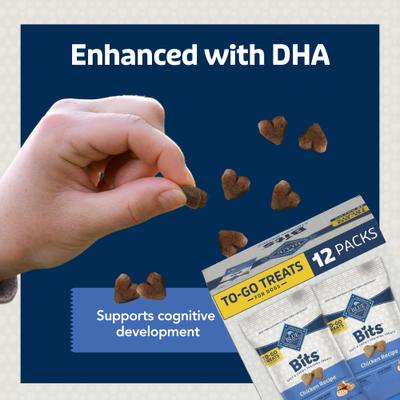 To-Go Bits Tasty Chicken Recipe Dog Treats, 12 count