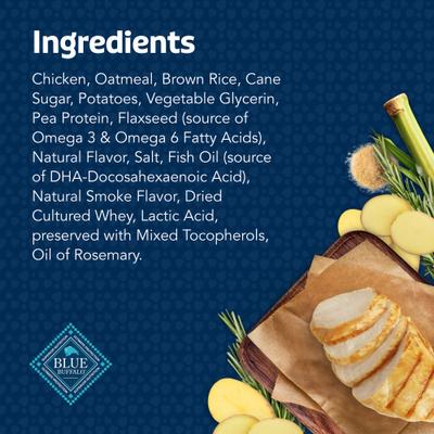 To-Go Bits Tasty Chicken Recipe Dog Treats, 12 count