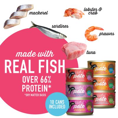 Grill Variety Pack Grain-Free Pate Wet Cat Food, 2.8-oz can, case of 12