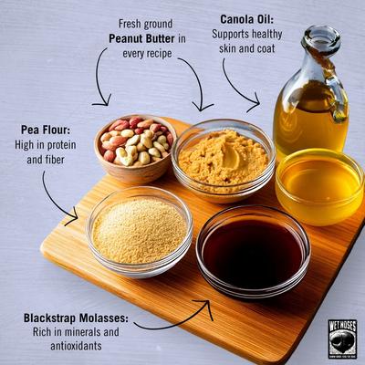 Grain-Free Peanut Butter & Molasses Flavor Dog Treats, 5-lb box