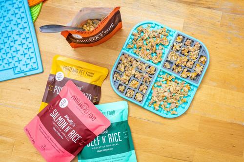 Tuxedo's Chicken & Yams Homestyle Wet Dog Food Topper, 9-oz pouch, case of 4