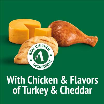 Party Mix Picnic Crunch Flavor Crunchy Cat Treats, 2.1-oz bag