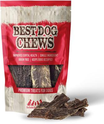 Gullet Flats Beef Flavored 4 to 5-in Dog Chews, 14-oz pouch