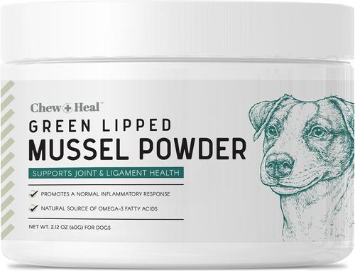 Green Lipped Mussel Powder Joint & Ligament Health Supplement for Dogs & Cats, 2-oz jar