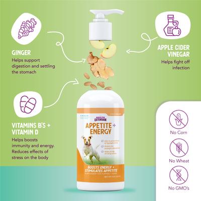 Stress Relief Dog Supplement, 8-fl oz bottle