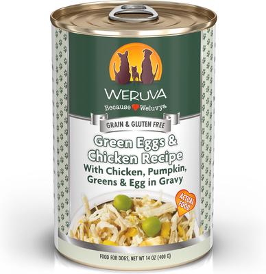 Green Eggs & Chicken with Chicken, Egg, & Greens in Gravy Grain-Free Canned Dog Food, 14-oz, case of 12