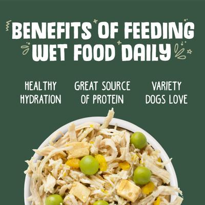Green Eggs & Chicken with Chicken, Egg, & Greens in Gravy Grain-Free Canned Dog Food, 14-oz, case of 12