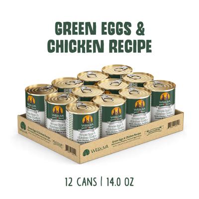 Green Eggs & Chicken with Chicken, Egg, & Greens in Gravy Grain-Free Canned Dog Food, 14-oz, case of 12