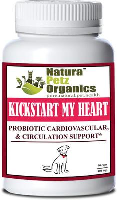 KICK START MY HEART* Suplemento probiótico para el corazón, cardiovascular y circulatorio para perros, 90 unidades