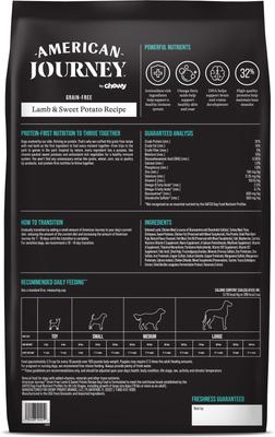 Bundle: American Journey Lamb Recipe Canned Food + Lamb & Sweet Potato Recipe Dry Dog Food