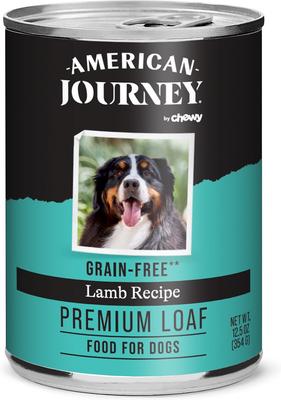 Bundle: American Journey Lamb Recipe Canned Food + Lamb & Sweet Potato Recipe Dry Dog Food