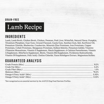 Bundle: American Journey Lamb Recipe Canned Food + Lamb & Sweet Potato Recipe Dry Dog Food