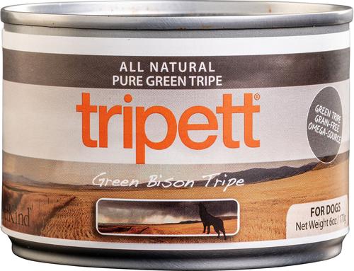 Tripett Green Venison Tripe Grain- Free Canned Dog Food, 12.8-oz, case of 12