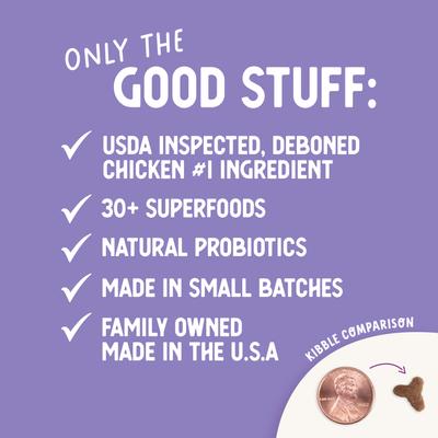 Chicken & Brown Rice Recipe Dry Cat Food, 4-lb bag