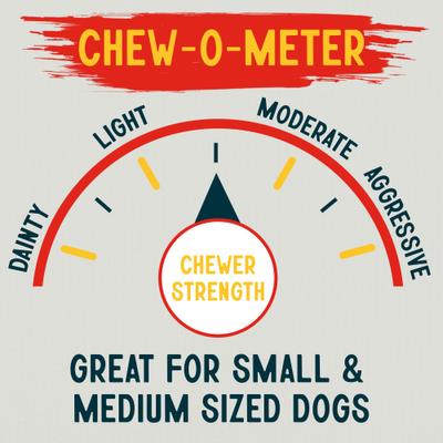 5-inch Rawhide Twist Chicken Flavor Dental Dog Chews, 45 count