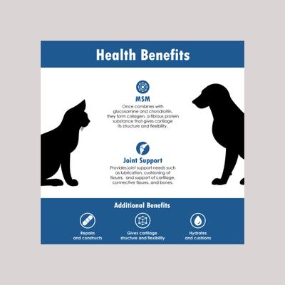 Chewable Tablet Joint Supplement for Dogs & Cats, 180 count