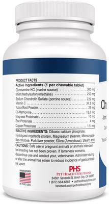 Chewable Tablet Joint Supplement for Dogs & Cats, 180 count