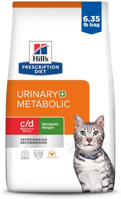 c/d Multicare Stress + Metabolic Chicken Flavor Dry Cat Food, 6.35-lb bag