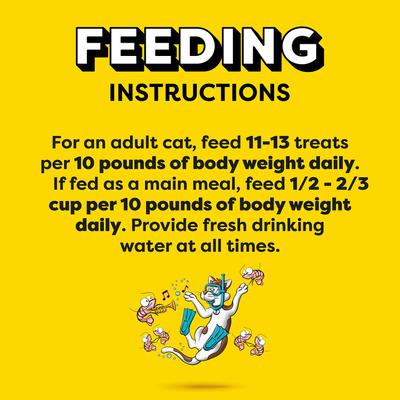 Classic Shrimpy Shrimp Flavor Soft & Crunchy Cat Treats, 3-oz bag