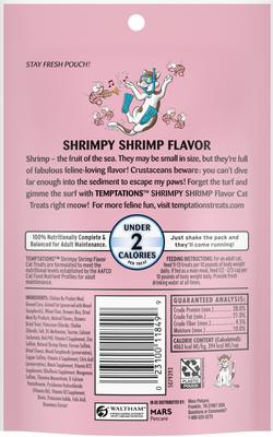 Classic Shrimpy Shrimp Flavor Soft & Crunchy Cat Treats, 3-oz bag