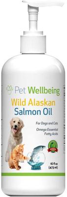 Wild Alaskan Salmon Oil Liquid Supplement for Dogs, 16-oz bottle