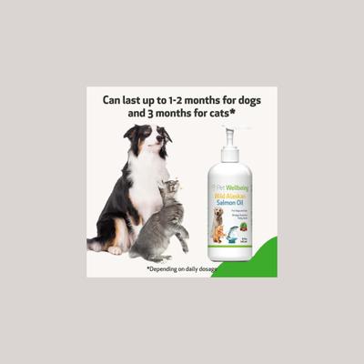 Wild Alaskan Salmon Oil Liquid Supplement for Dogs, 16-oz bottle