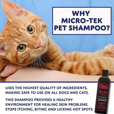 Micro-Tek Dog & Cat Shampoo, 16-fl oz bottle