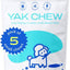Yak Dental Chews Himalayan Cheese Dog Treats, 5 count