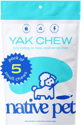 Yak Dental Chews Himalayan Cheese Dog Treats, 5 count
