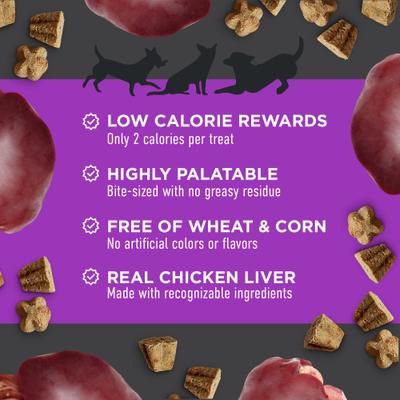 Tricky Trainers with Liver Crunchy Dog Treats, 8-oz bag