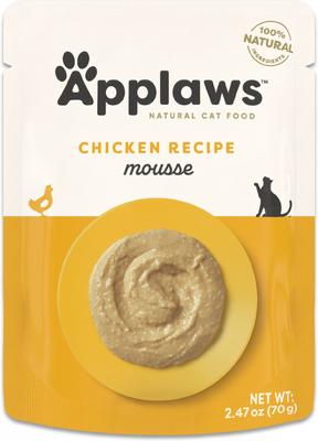 Chicken Mousse Wet Cat Food, 2.47-oz pouch, case of 12