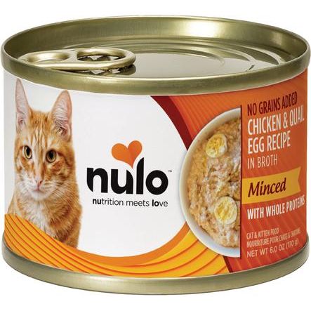 Nulo, Minced Tuna, Chicken & Pumpkin, Atún + Pollo + Calabaza Picados en Caldo, Gatos y Gatitos, 79 g × 12 / 170 g × 8 latas