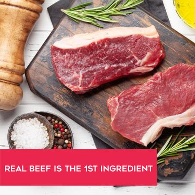 Hip & Joint Slices Functional Beef Soft & Chewy Dog Treats, 8-oz bag