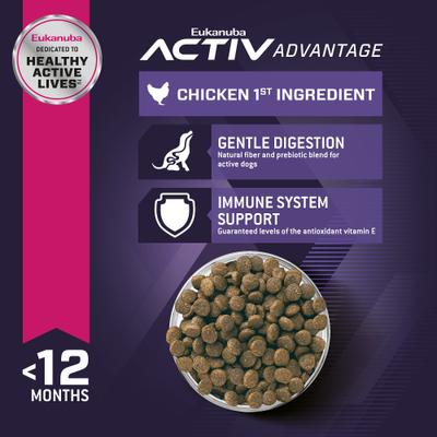 Alimento seco para cachorros de razas pequeñas, bolsa de 15 lb