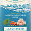 Large Breed Chicken & Vegetables Recipes Grain-Free Dry Dog Food, 30-lb bag
