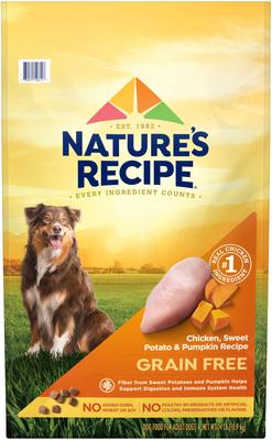Grain-Free Salmon, Sweet Potato & Pumpkin Recipe Dry Dog Food, 34-lb bag