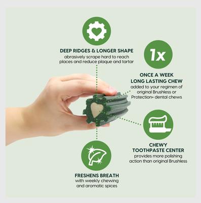 Extreme Clean Brushless Dog Toothpaste, Large, 18-oz bag