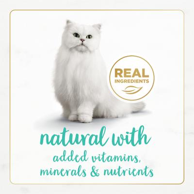 Comida enlatada para gatos Gourmet Naturals Ocean Whitefish Recipe Grain-Free Pate, lata de 3 oz, caja de 12