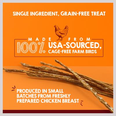 Slims Chicken Sticks Dehydrated Dog Treats, 6-oz bag