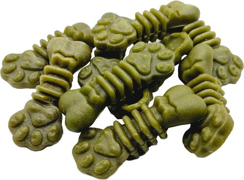 Medium/Large Paw Bone Shaped Dental Mint Flavored Dog Treat, 1-lb bag