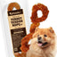 Natural Turkey Tendon Rope Natural Dog Chew Treat, Large, 10 count