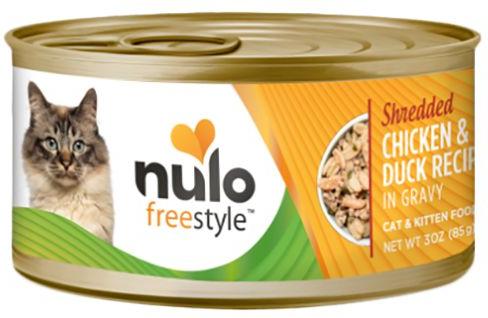 Bundle: Nulo Freestyle Beef & Mackerel in Gravy + Freestyle Chicken & Duck in Gravy Canned Cat Food