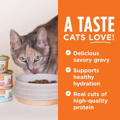 Chicken, Duck & Salmon Entree Variety Pack Grain-Free Flaked Wet Cat Food, 3-oz can, case of 12