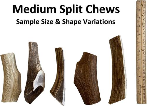 Elk Antlers Medium Split Dog Chew Treat